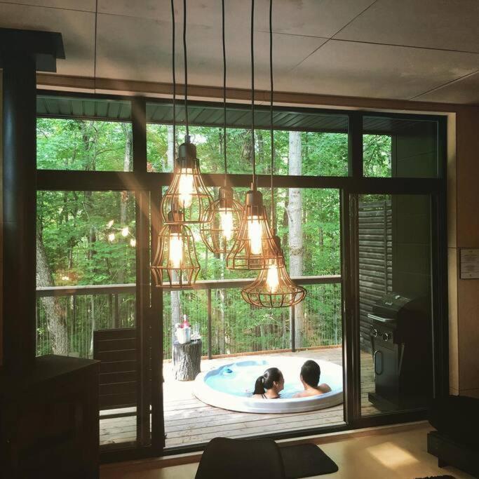 Вилла Cabin Sutton 252 - En Harmonie Avec La Nature! Экстерьер фото