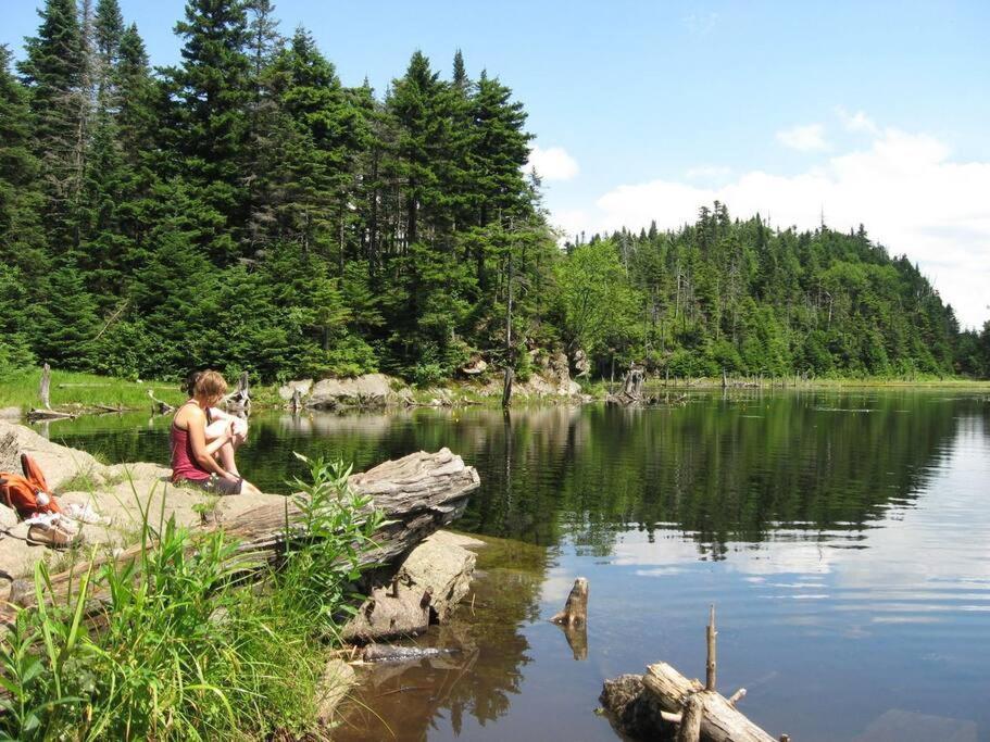 Вилла Cabin Sutton 252 - En Harmonie Avec La Nature! Экстерьер фото