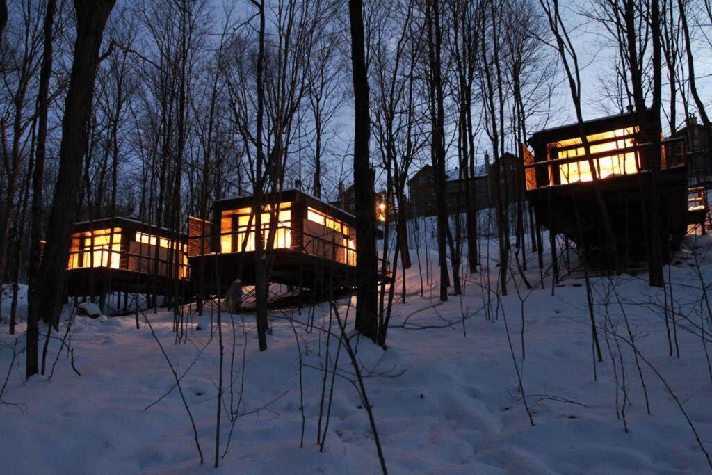 Вилла Cabin Sutton 252 - En Harmonie Avec La Nature! Экстерьер фото